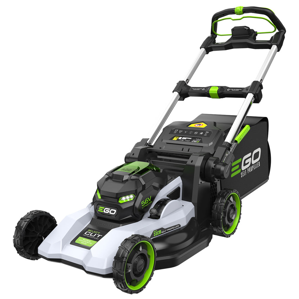 EGO Power+ LM2236E-SP 3-in-1 56V Variable Speed Cordless Lawn Mower (with 10Ah Battery & Rapid Charger)